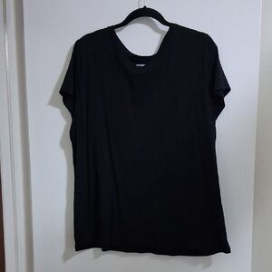 Chico's Ultimate Black Tee Chico's Size 4
